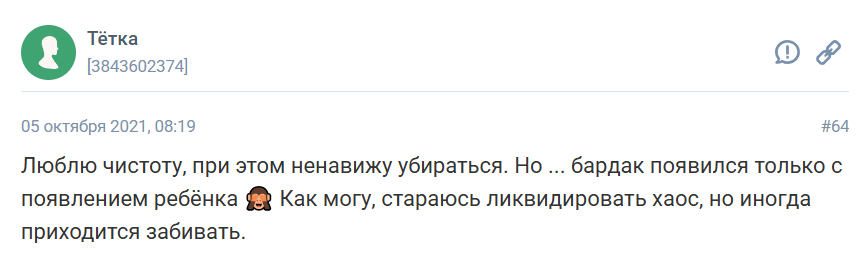 Система уборки Анонимные лентяйки: ее основные правила